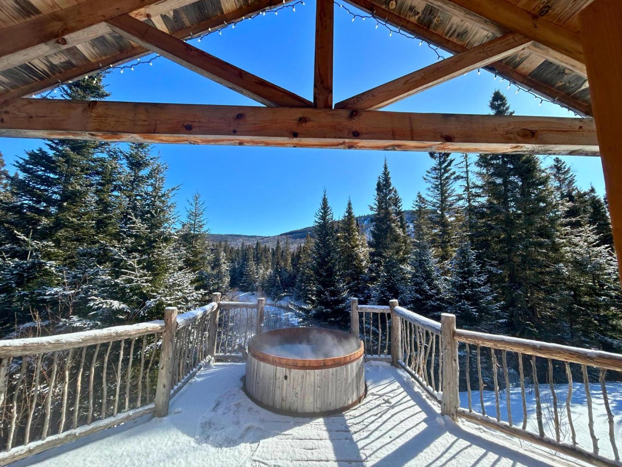 Les Chalets De Moh - 14 Chalets Independants La Malbaie Kültér fotó